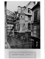 Rue Vieille-du-Temple, París, 1858-78